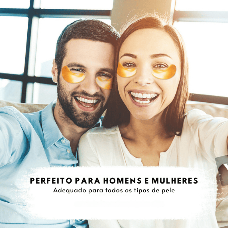 Collagen Gold Mask® - Máscara de Colágeno Para os Olhos