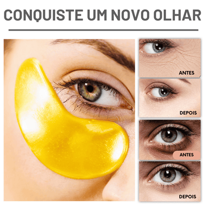Collagen Gold Mask® - Máscara de Colágeno Para os Olhos