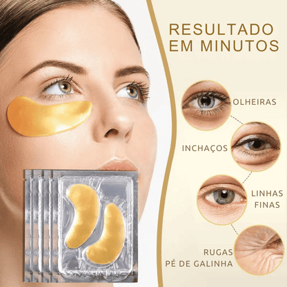 Collagen Gold Mask® - Máscara de Colágeno Para os Olhos