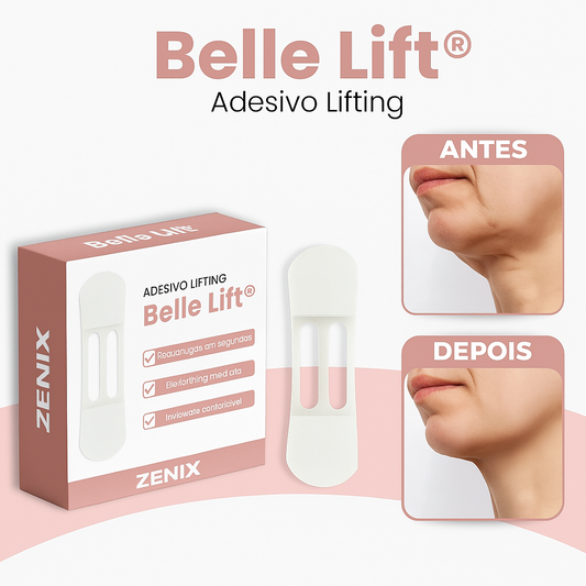 Belle Lift - Adesivo Lifting Antirrugas e Contra Flacidez no Pescoço