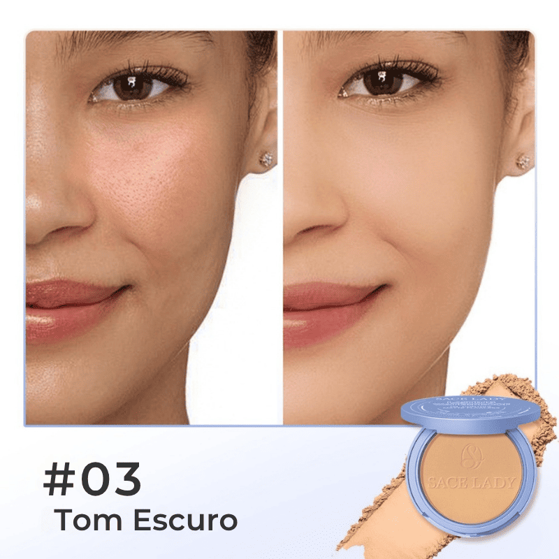 Pó Facial Antirrugas e Matificante - SACE LADY