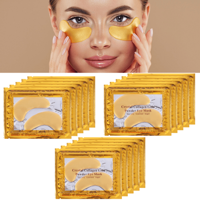 Collagen Gold Mask® - Máscara de Colágeno Para os Olhos