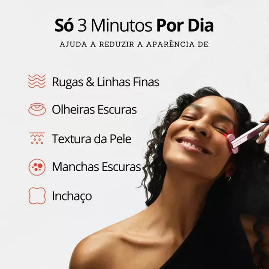 Rejuvenix -  Terapia de ions vermelhos ajudam a manter a pele jovial e firme