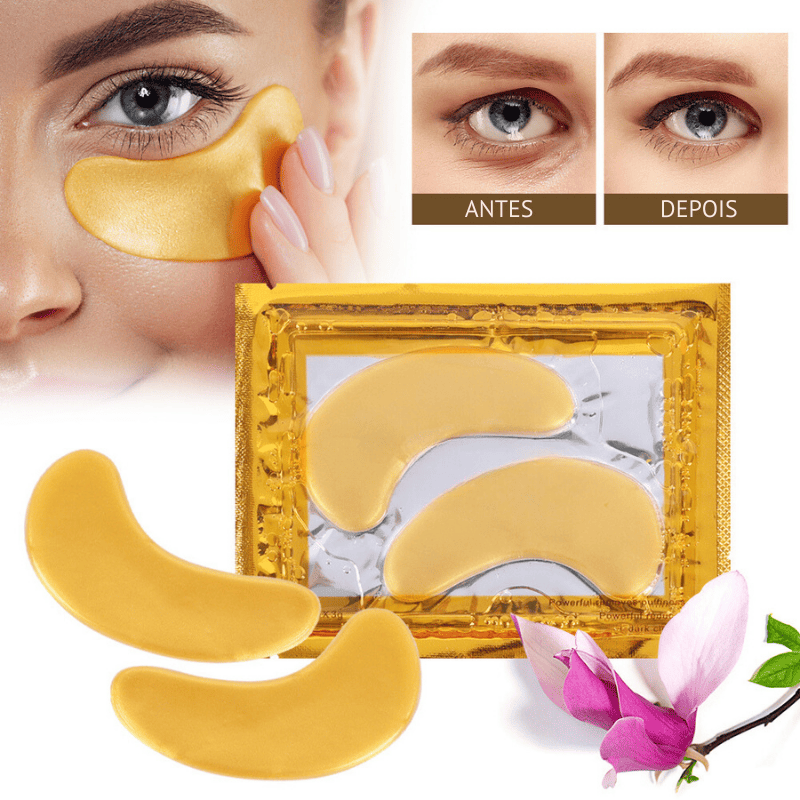 Collagen Gold Mask® - Máscara de Colágeno Para os Olhos