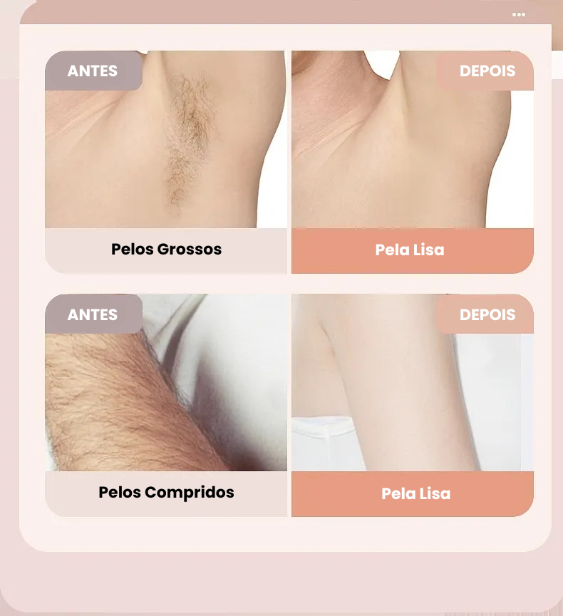 Depilador 2 em 1 - À Prova D'água (Soft Touch)