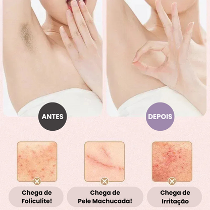 Depilador 2 em 1 - À Prova D'água (Soft Touch)