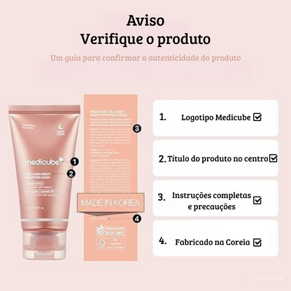 MEDICUBE - Máscara Noturna Medicube Colagénio