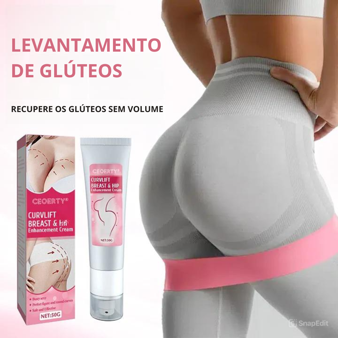 CurvLift - Creme Realçador de Seios e Bumbum