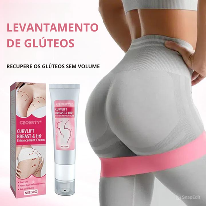 CurvLift - Creme Realçador de Seios e Bumbum