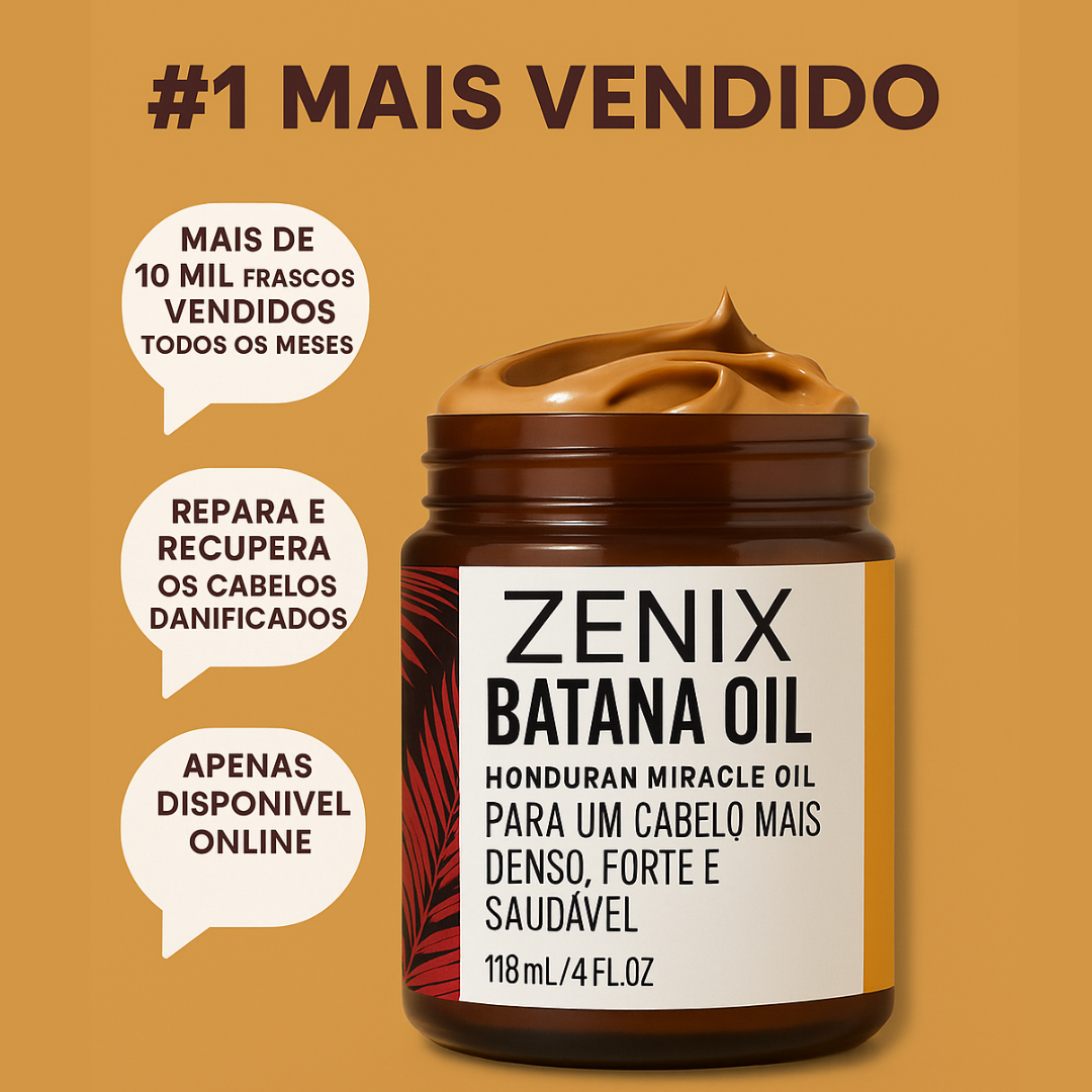 Óleo Capilar Natural de Batana Zenix