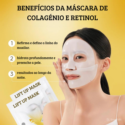 Máscara lifting colagénio e retinol