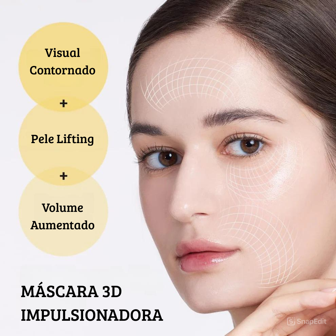 Máscara lifting colagénio e retinol