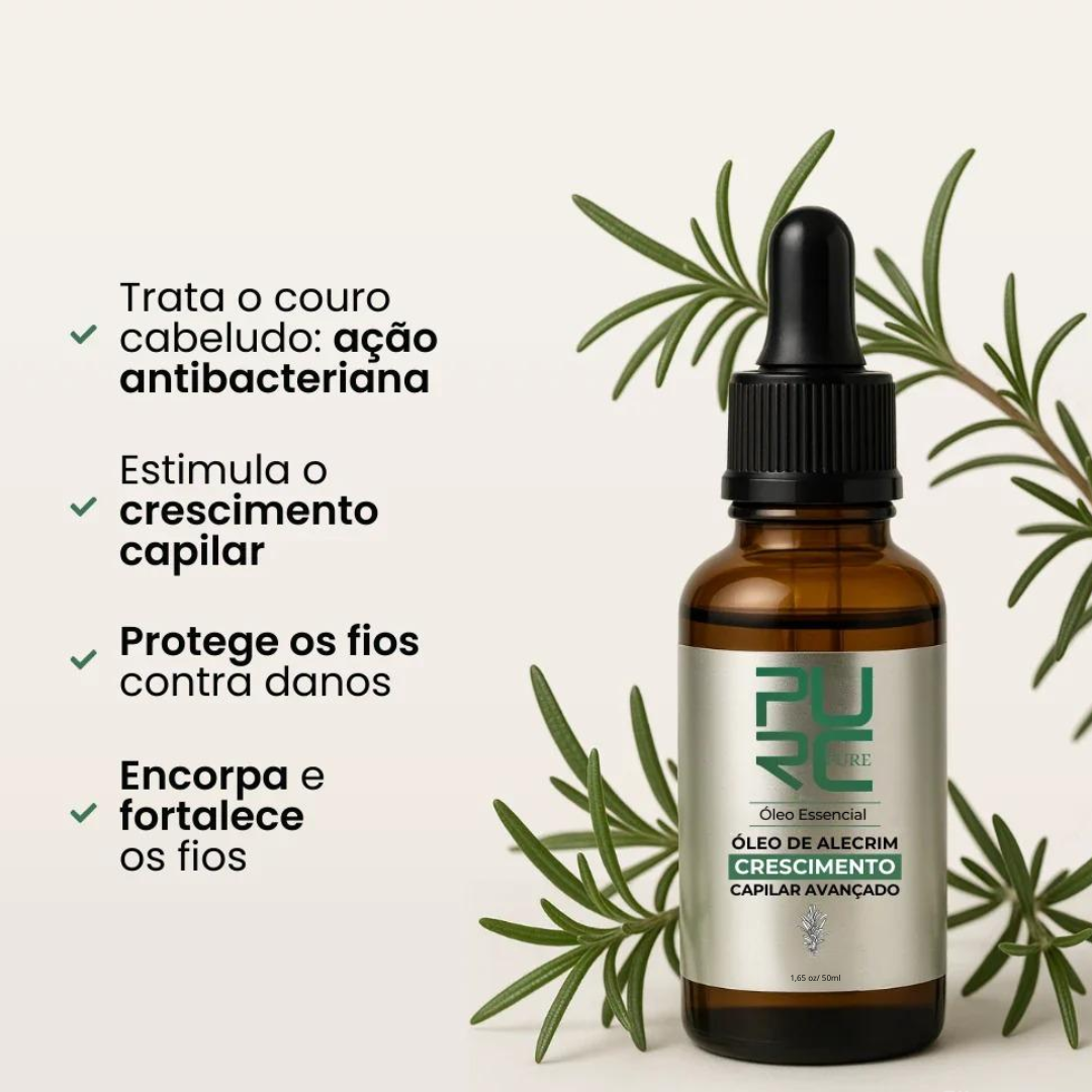 Kit Anti-Queda | Escova RevitaBrush & Óleo de Alecrim