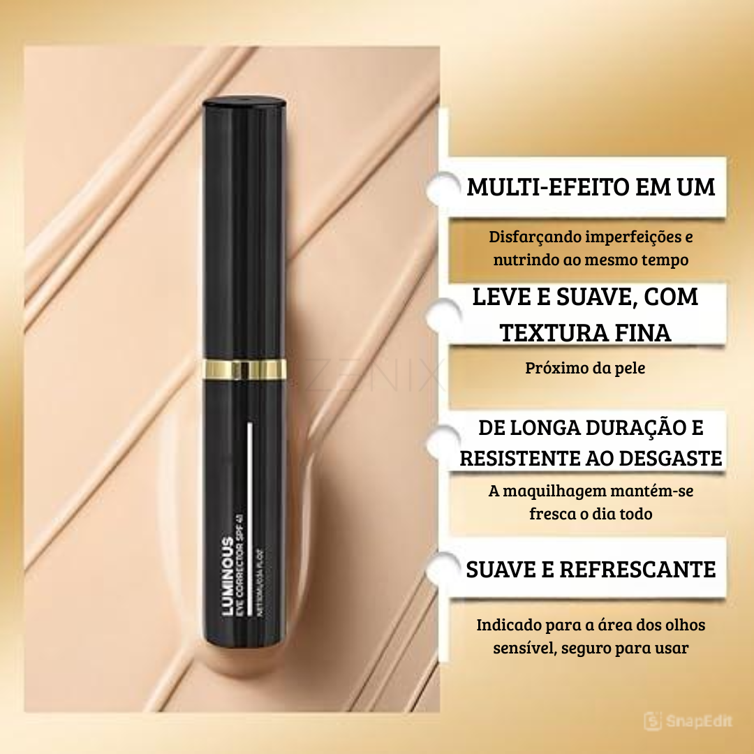Luminous - Corretivo 4 em 1 para a Região dos Olhos