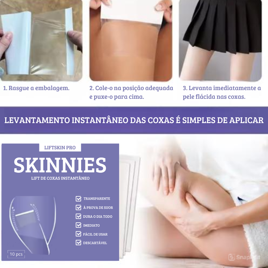 LiftSkin Pro - Adesivo Lifting Pernas