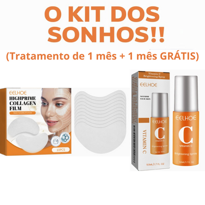 Máscara Rejuvenescedora de Colagénio + Spray VitaC GRÁTIS