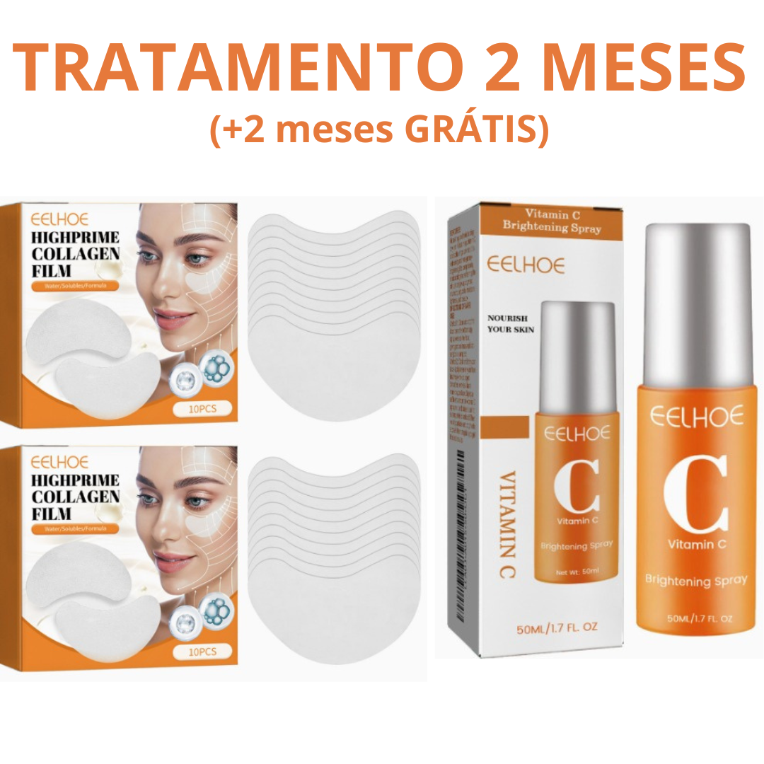 Máscara Rejuvenescedora de Colagénio + Spray VitaC GRÁTIS