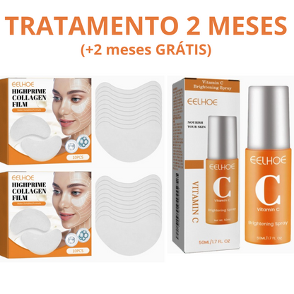 Máscara Rejuvenescedora de Colagénio + Spray VitaC GRÁTIS