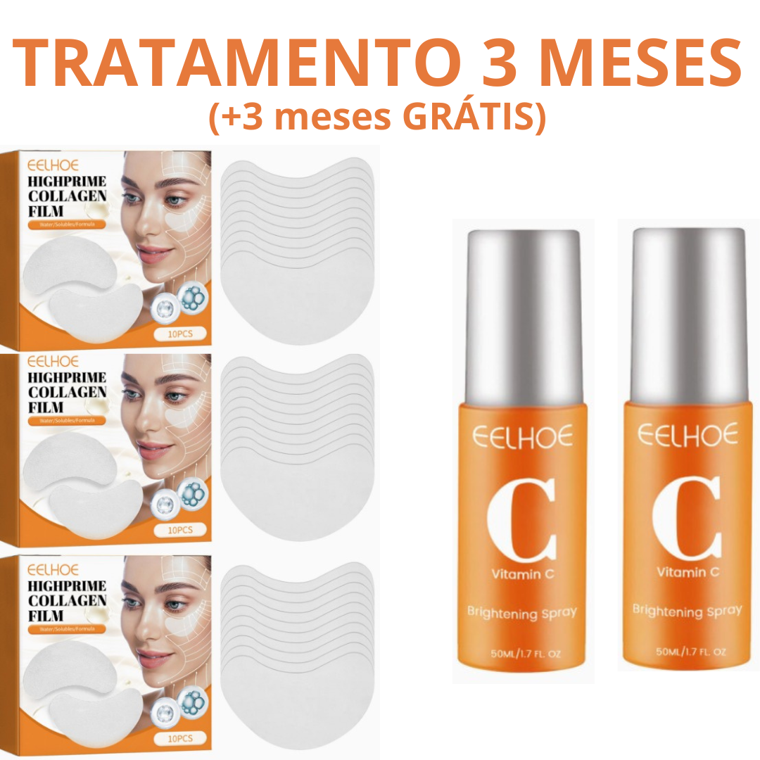 Máscara Rejuvenescedora de Colagénio + Spray VitaC GRÁTIS