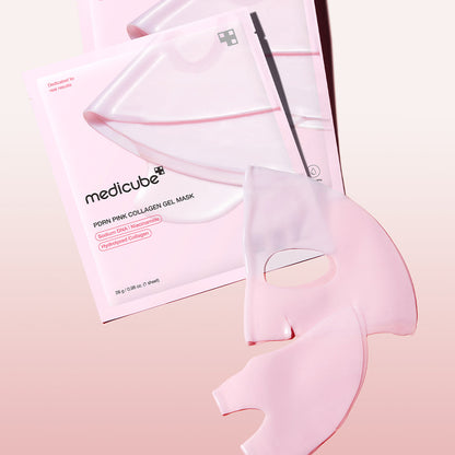 Máscara Gel Medicube Salmão PDRN Colagénio Rosa