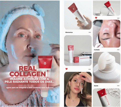 Máscara Facial Collagen Fit