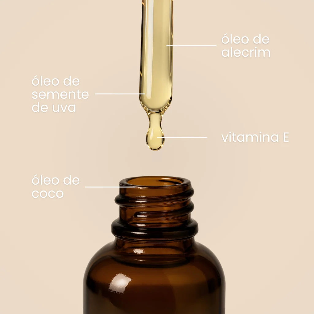 Kit Anti-Queda | Escova RevitaBrush & Óleo de Alecrim