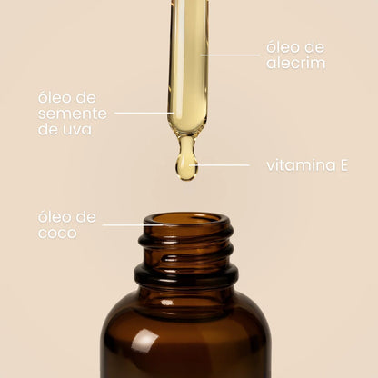 Kit Anti-Queda | Escova RevitaBrush & Óleo de Alecrim