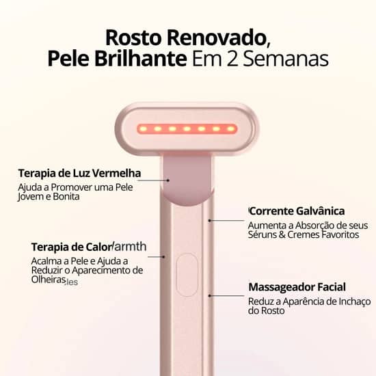 Rejuvenix -  Terapia de ions vermelhos ajudam a manter a pele jovial e firme