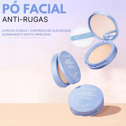 Pó Facial Antirrugas e Matificante - SACE LADY